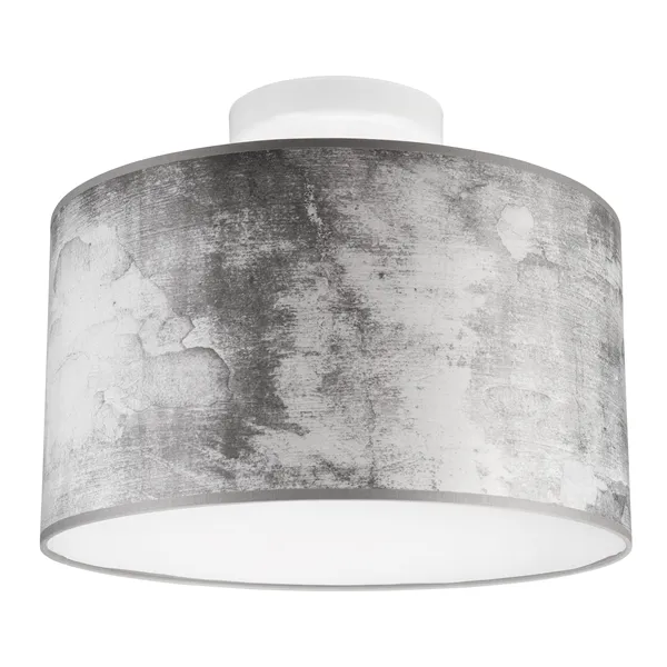 LM-1.1.94/A PRINT 1-light pendant lamp with a printed lampshade