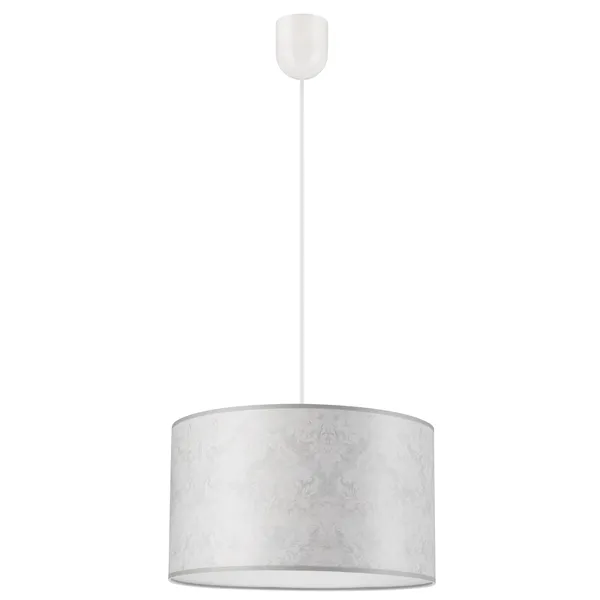 LM-1.1.90 PRINT 1-light pendant lamp with a printed lampshade