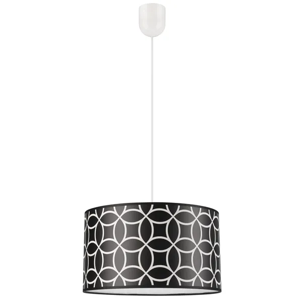 LM-1.1.91 PRINT 1-light pendant lamp with a printed lampshade