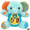 Плюшевая игрушка, издающая звуки Winfun Слон 17 x 17,5 x 10 cm (6 штук)