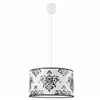 LM-1.1.93 PRINT 1-light pendant lamp with a printed lampshade