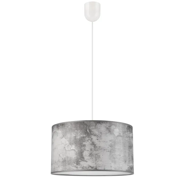 LM-1.1.94 PRINT 1-light pendant lamp with a printed lampshade