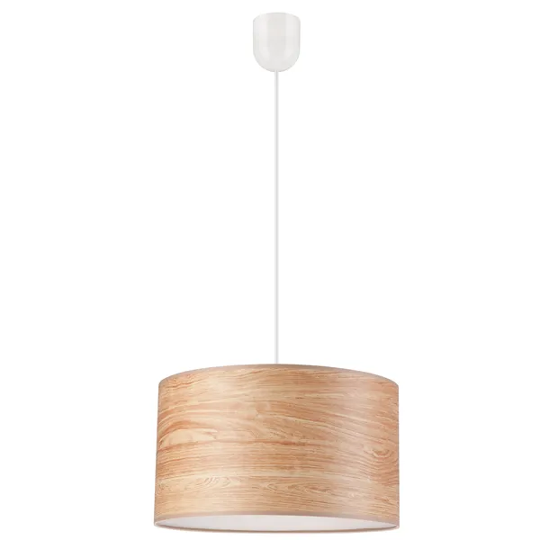 LM-1.1.95 PRINT 1-light pendant lamp with a printed lampshade