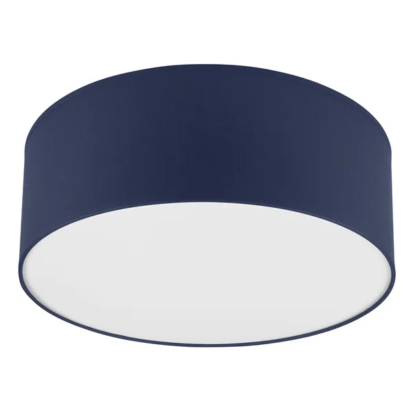 LM-1.207 VIVIAN ceiling lamp with lampshade, 1-light navy blue