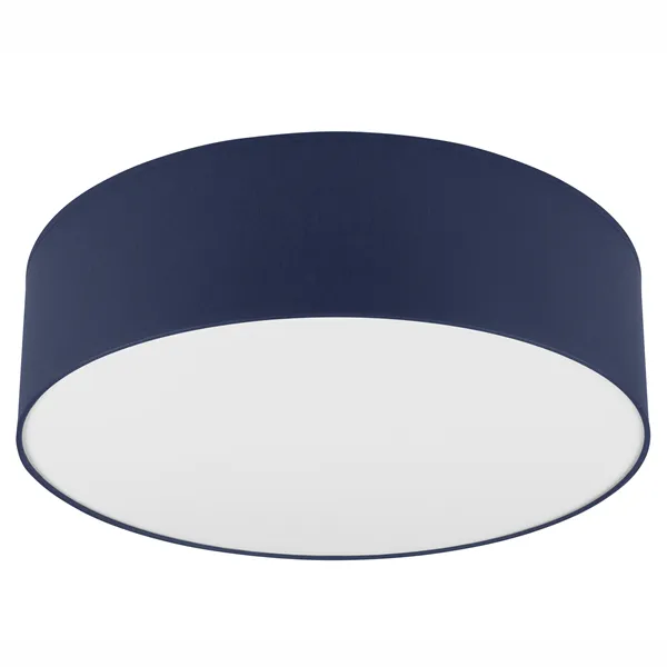 LM-2.207 VIVIAN 2-light ceiling lamp with lampshade, navy blue