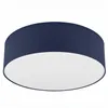 LM-2.207 VIVIAN 2-light ceiling lamp with lampshade, navy blue