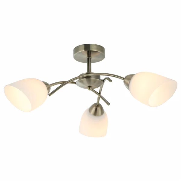 LM 3.169 DONNA 3-light ceiling lamp with shades