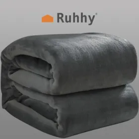 Одеяло 1,6x2м - серое Ruhhy 22695