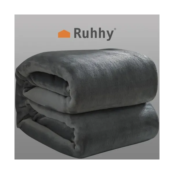 Blanket 1.6x2m - gray Ruhhy 22695