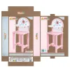 Syöttötuoli Woomax 25 x 55 x 20 cm Nukkea Valkoinen Pinkki 2 osaa