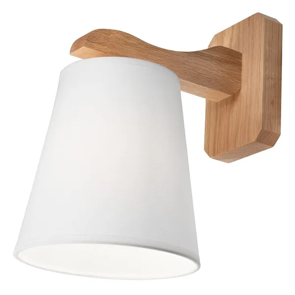 KM-1.55/B ANDREAS 1-light wooden wall lamp