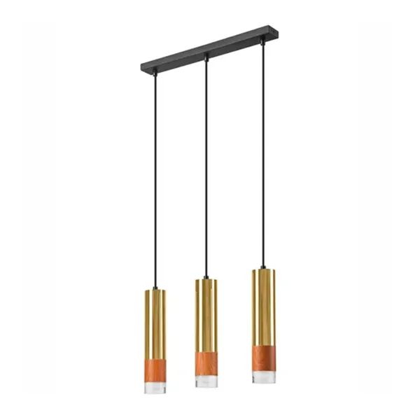 LM-3.152 AURELIA 3-light gold pendant lamp