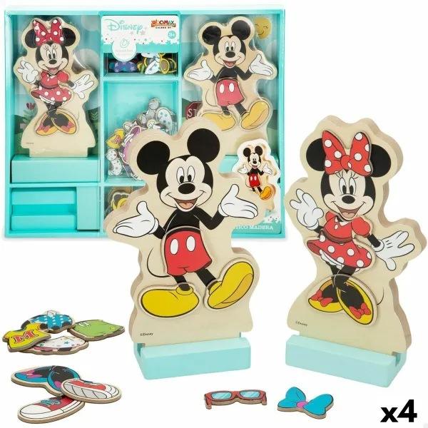 Figūrų rinkinys Disney 11,5 x 17,5 x 1,2 cm 54 Dalys 4 vnt.