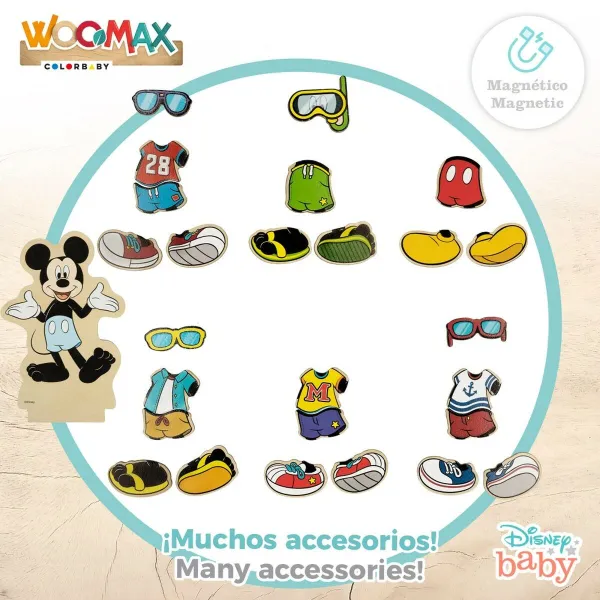 Hahmosetti Disney 11,5 x 17,5 x 1,2 cm 54 Kappaletta 4 osaa