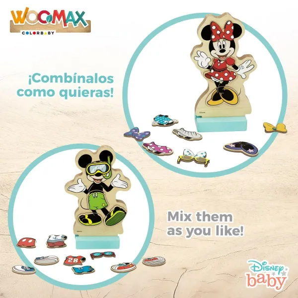 Hahmosetti Disney 11,5 x 17,5 x 1,2 cm 54 Kappaletta 4 osaa