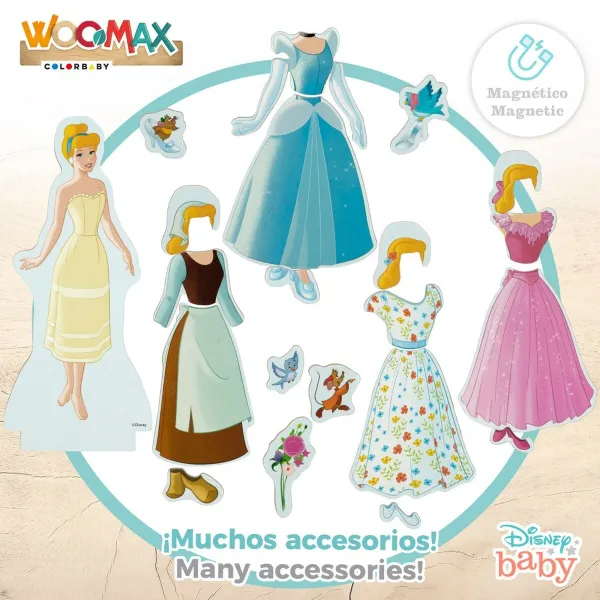 Figūru komplekts Disney Princess 9 x 20,5 x 1,2 cm 45 Daudzums 4 gb.
