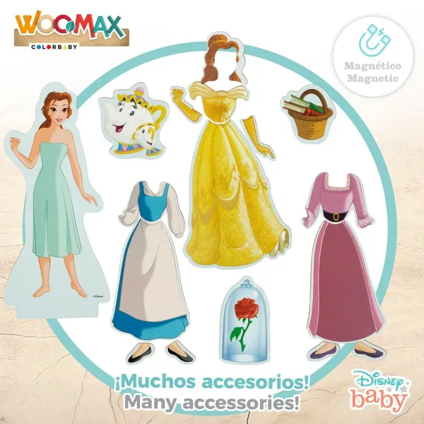 Набор фигур Disney Princess 9 x 20,5 x 1,2 cm 45 Предметы 4 штук