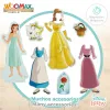 Set of Figures Disney Princess 9 x 20,5 x 1,2 cm 45 Pieces 4 Units