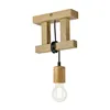 LM-1.97 LEON OAK 1-light wooden hanging lamp