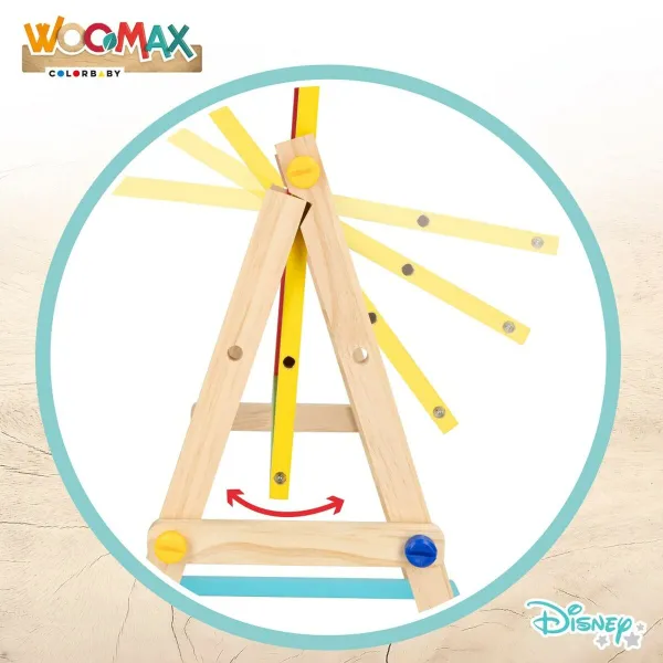 Доска 2-в-1 Disney 5 Предметы 4 штук 40 x 64,5 x 31,5 cm