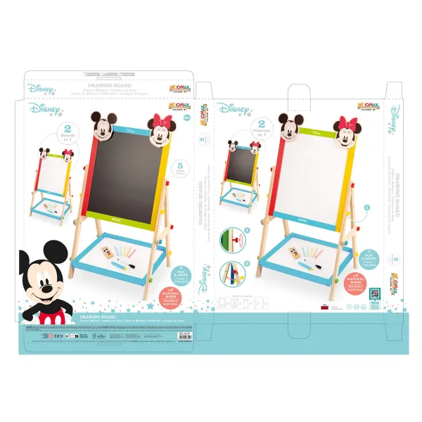 2 in 1 Board Disney 5 Pieces 4 Units 40 x 64,5 x 31,5 cm