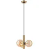 LM - 3.218/A ROLLO 3-light hanging lamp with lampshades - balls