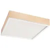 LD-PD-9.5 SANTIAGO 4-light square wooden ceiling lamp