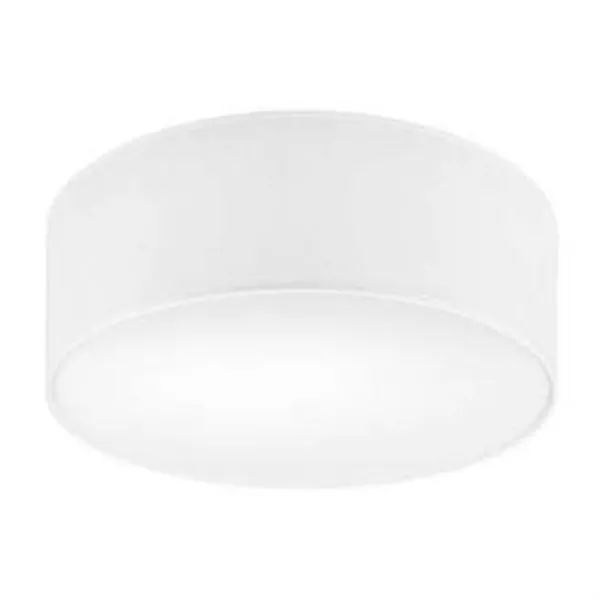 LM-2.201 CHESTER 2-light ceiling lamp with lampshade, white