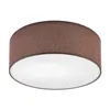 LM-2.201 CHESTER ceiling lamp with a lampshade, 2-light brown