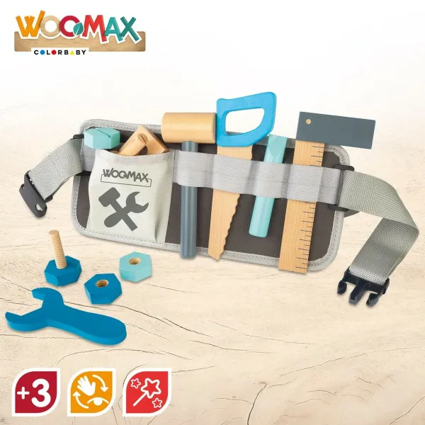 Rotaļlietu rīki Woomax 12 Daudzums 31 x 14 x 2,5 cm 6 gb.