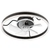 LM-FL-2.228 FALCO LED ceiling lamp with a fan