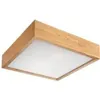 LD.PD-9.2 QUADRO 2-light wooden ceiling lamp