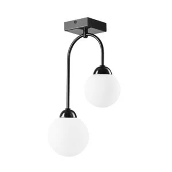 LM - 2.215 JUNO 2-light ceiling lamp with lampshades - balls