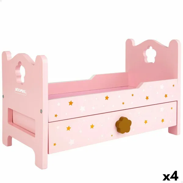 Sänky Woomax Pinkki 4 osaa 31 x 20 x 16 cm