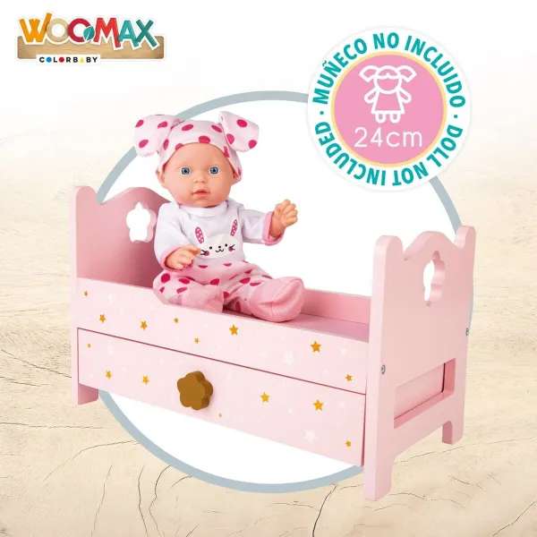 Sänky Woomax Pinkki 4 osaa 31 x 20 x 16 cm