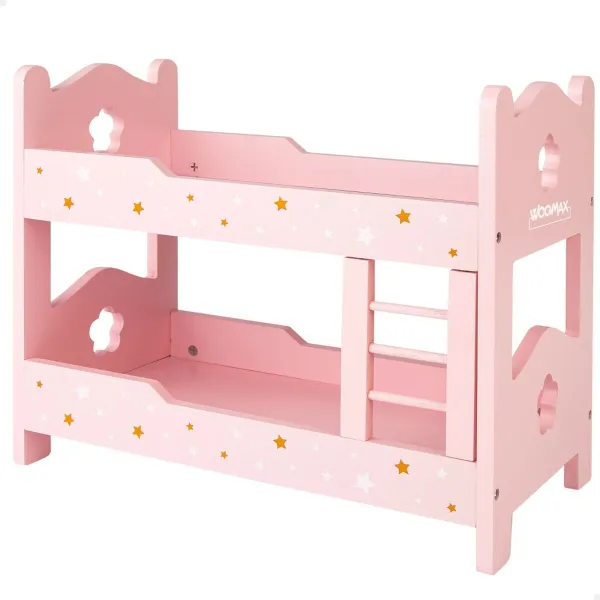 Bunk bed Woomax Pink 4 Units 31 x 26 x 16 cm