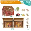 Playset Woomax farmi 9 Kappaletta 4 osaa 19 x 18 x 19 cm