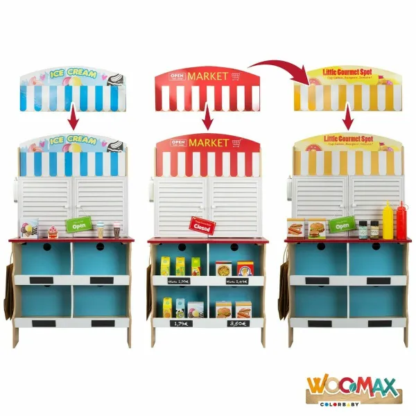 Toy kitchen Woomax Ice cream 60 x 40 x 109 cm