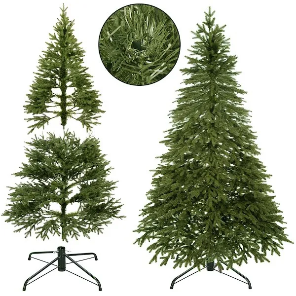 CHRISTMAS TREE PE 100% PREMIUM SPRUCE 240 CM