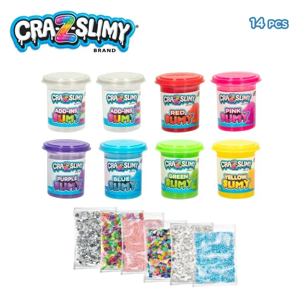 Modelēšanas Māla Spēle Cra-Z-Art Bold&Brights (6 gb.) Slime
