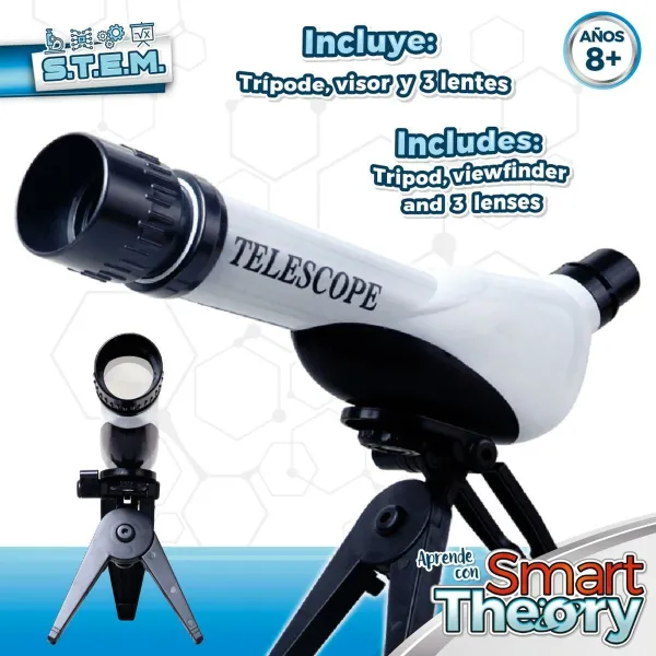 Lasten teleskooppi Colorbaby Smart Theory 6 osaa