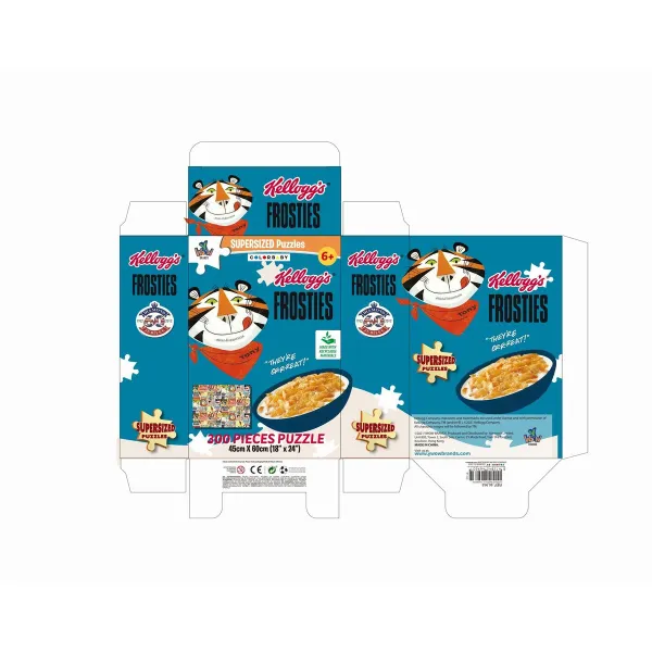 Palapeli Colorbaby Kellogg's Frosties 300 Kappaletta 6 osaa 60 x 45 x 0,1 cm