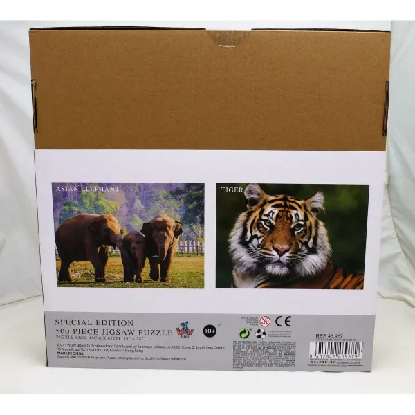 Головоломка Colorbaby Elephant 500 Предметы 6 штук 61 x 46 x 0,1 cm