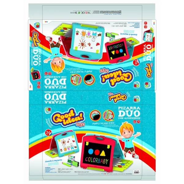 Dviguba juostelė Colorbaby 34 x 31 x 29 cm 2 vnt. 34 x 31 x 29 cm