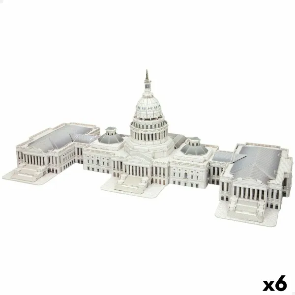 3D-palapeli Colorbaby Capitolio 126 Kappaletta 52,5 x 20,5 x 23,5 cm (6 osaa)