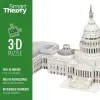 3D-palapeli Colorbaby Capitolio 126 Kappaletta 52,5 x 20,5 x 23,5 cm (6 osaa)