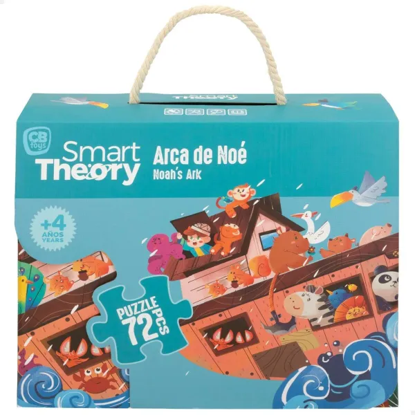 Palapeli Colorbaby Noah's Ark 72 Kappaletta 90 x 60 cm (6 osaa)