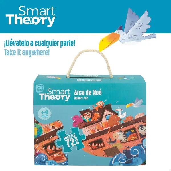Palapeli Colorbaby Noah's Ark 72 Kappaletta 90 x 60 cm (6 osaa)