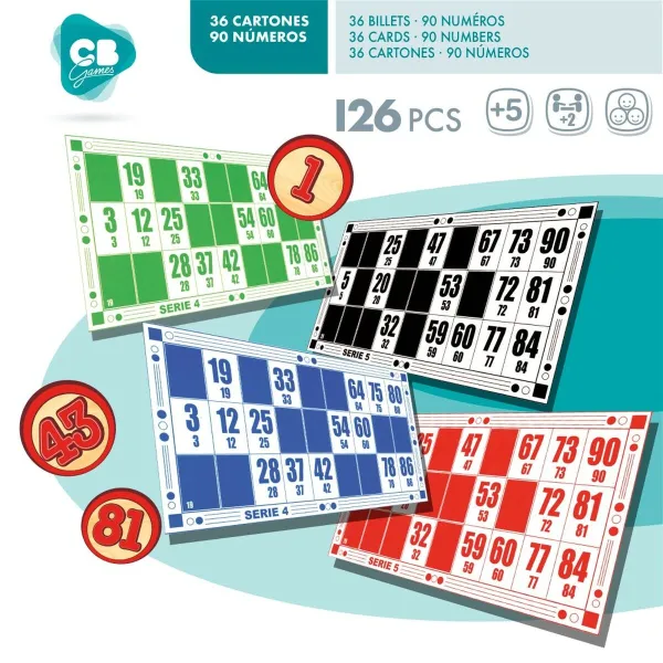 Bingo CB Games Koks Papīrs Plastmasa (24 gb.)