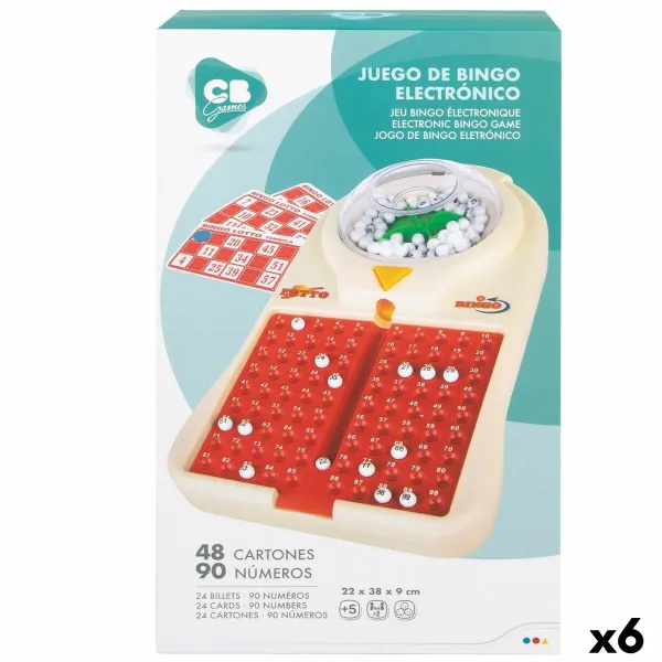 Bingo-automatas CB Games   Kartonas Plastmasinis (6 vnt.)